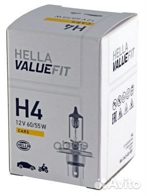Лампа valuefit H4 8GJ242632-081 hella