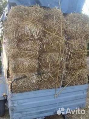 Сено Солома в тюках тюки мешки Опилка