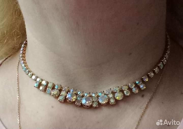 Винтажная колье, подвеска,бусы СССР