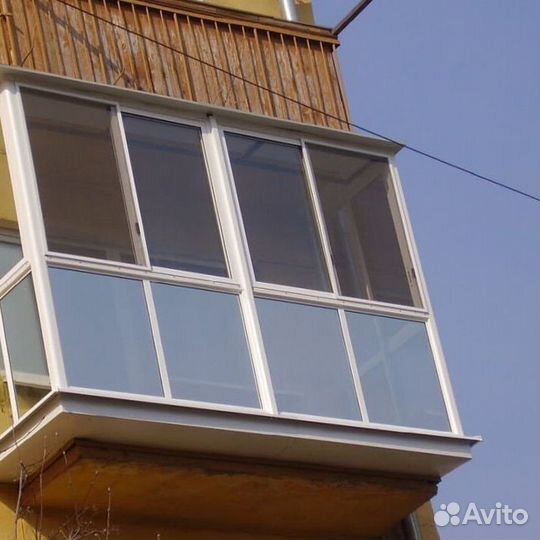 Остекление балконов и лоджий под ключ A9138