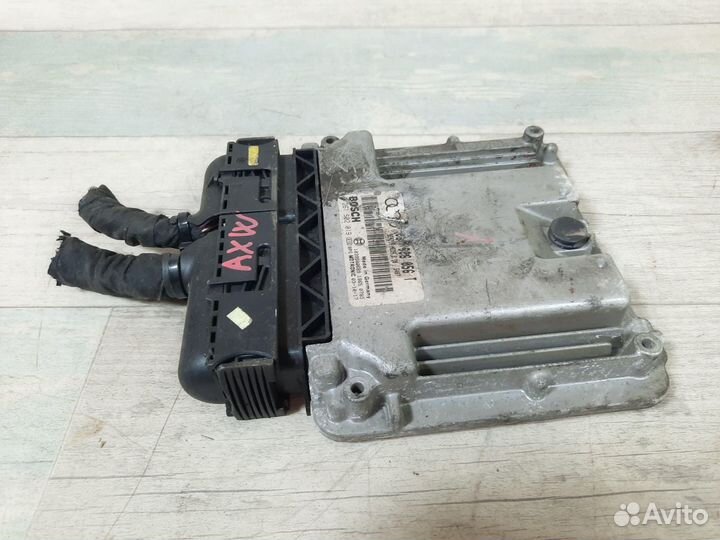 Блок управления двигателем AXW VW passat B6