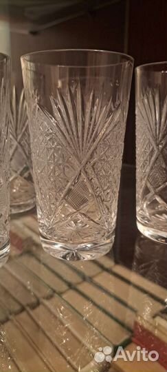 Хрустальные стаканы