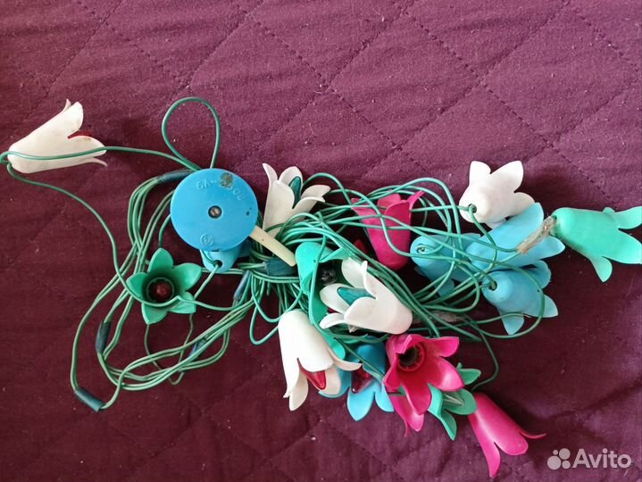 Елочная гирлянда СССР