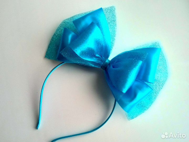 Ободок бант Мальвины, Белоснежки