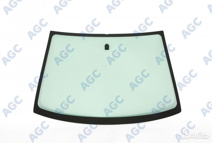 AGC toyota yaris/vitz/platz/echo правый руль 2003- стекло ветровое зеленое -изм.держ.зерк высота: 87