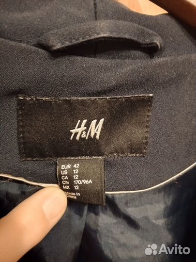 Пиджак H&M 46 размер M