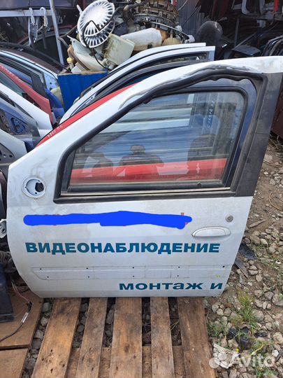 Дверь передняя левая для Лада Ларгус, Рено Логан