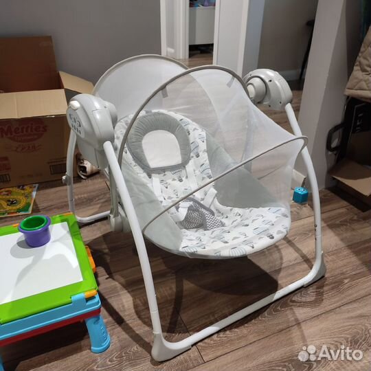 Детские качели Шезлонг Kindercraft flo