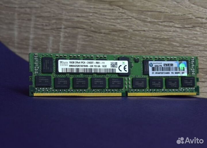 SK hynix DDR4 16GB 2400 MHz ECC REG SMART memory
