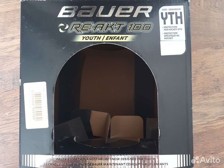 Шлем хоккейный bauer re akt 100