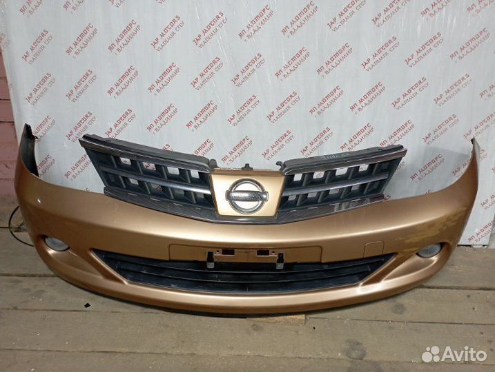 Бампер передний Nissan Tiida C11 HR15 2009