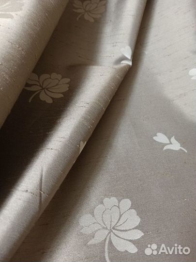Шторы цветочные