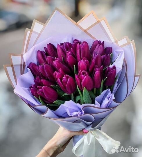 Букет из тюльпанов