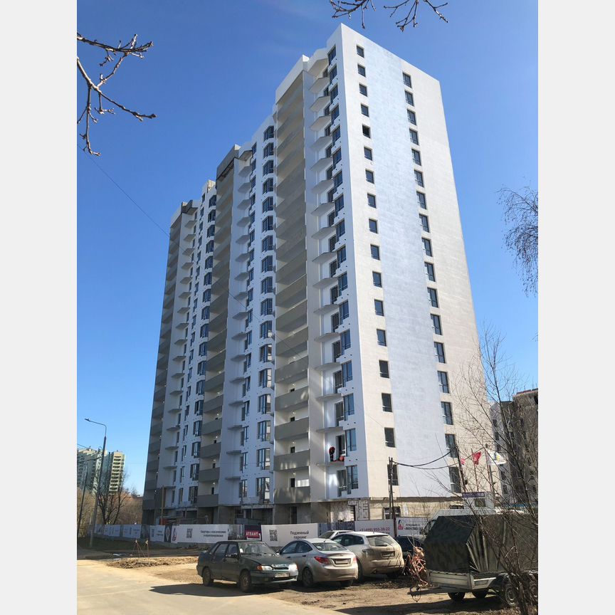 2-к. квартира, 43,6 м², 5/17 эт.