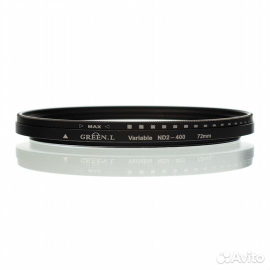 Светофильтр Green-L ND 2-400 Variable - 72 mm