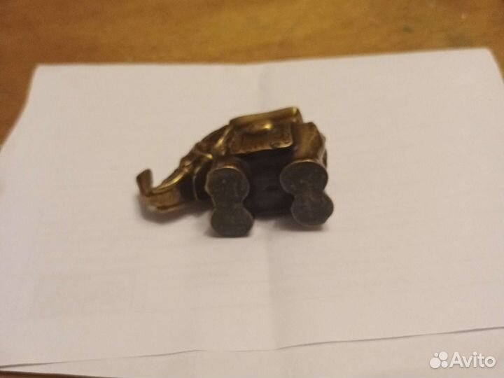 Слоник на удачу, латунь