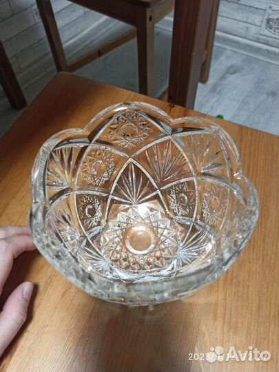 Ваза хрустальная СССР