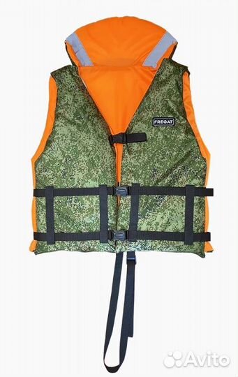 Спасательный жилет Фрегат до 120 кг двухсторонний