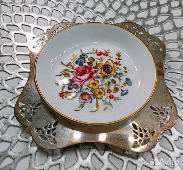 Маслёнка-икорница, Винтаж