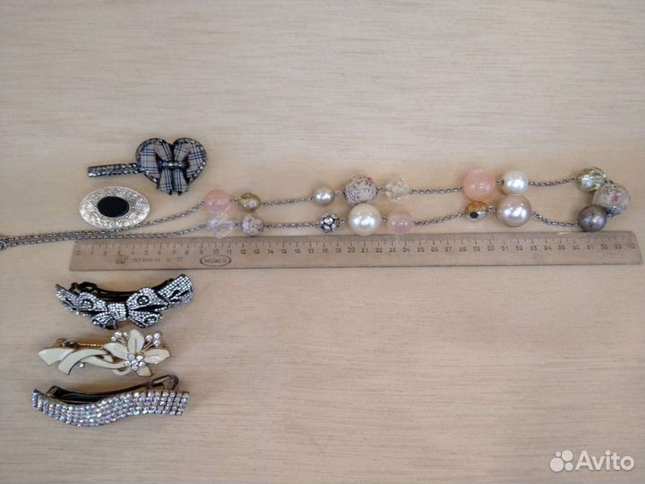 Бижутерия/заколка/брошь/бусы