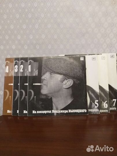 Виниловые пластинки. Концерты В.Высоцкого