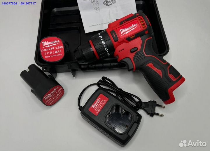 Шуруповерт Milwaukee 24V Новый