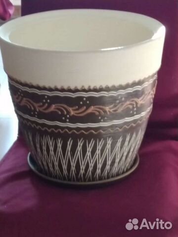 Горшок керамический