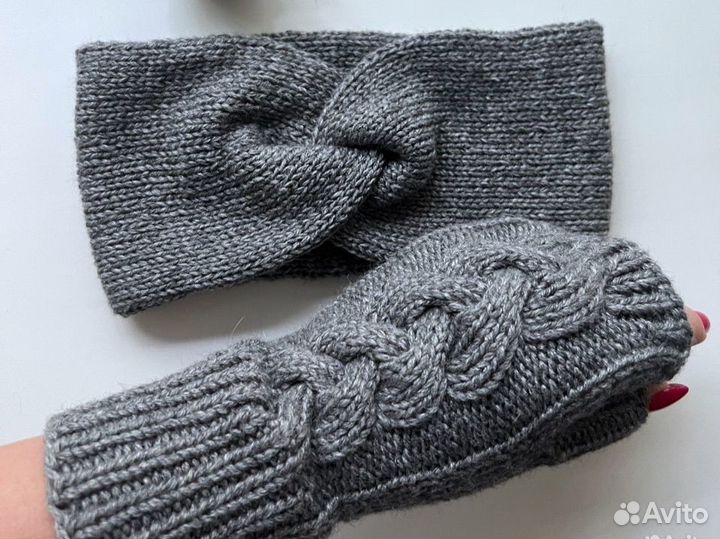 Вязанные головные уборы (повязки, шапки, косынки)