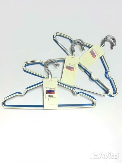 Новые Плечики / вешалки силиконовые, 10 шт