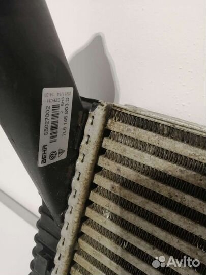 Интеркулер левый Volkswagen Touareg Porsche958