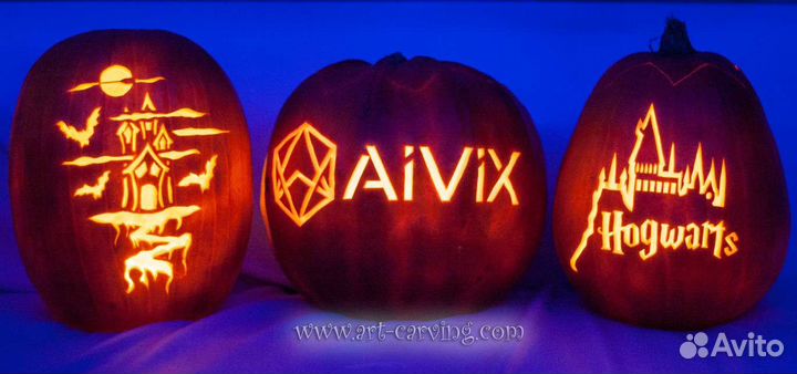 Необычные Тыквы на Хэллоуин на заказ