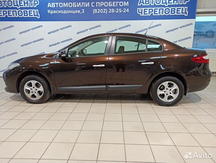Renault Fluence 1.6 CVT, 2014, 101 735 км
