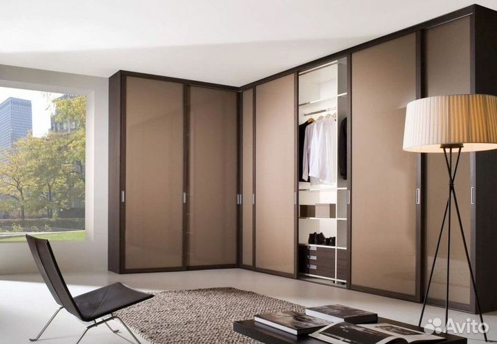 Шкаф купе угловой