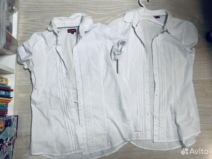 Рубашка блузка школьная