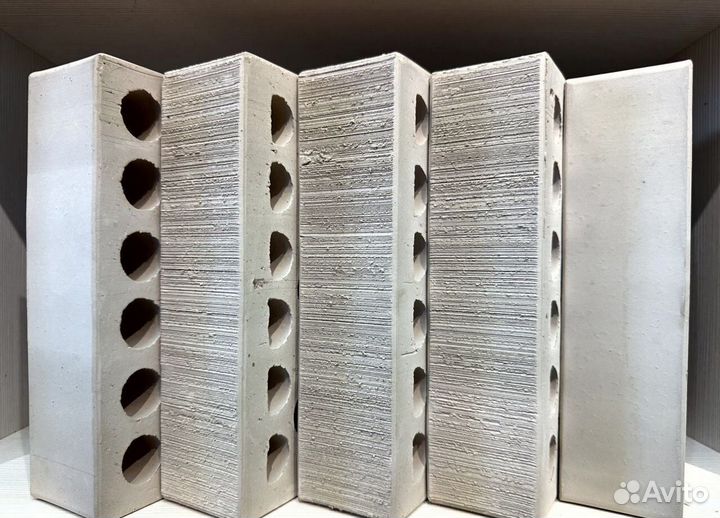 Облицовочный кирпич Серебро / бархат