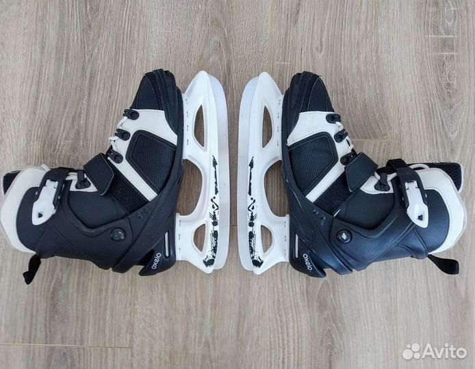 Коньки хоккейные Oxelo