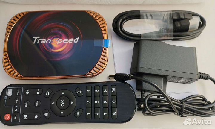 Тв приставка Transpeed X4 4/64Gb топовая