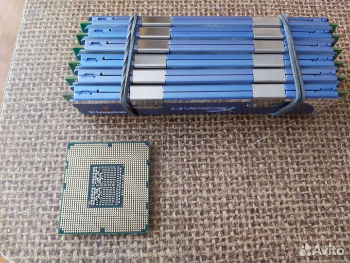 Проц i7 950 1366 память hiper kingston ddr 3