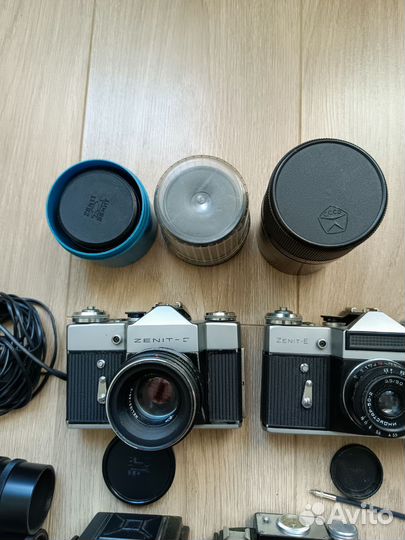 Фотоаппарат зенит е СССР