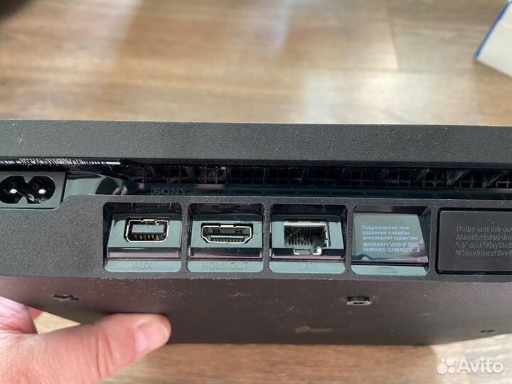 Sony PS4 playstation 4 slim 1tb с играми на дисках