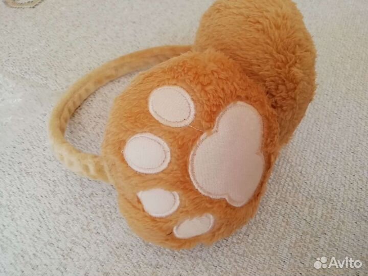 Меховые наушники Лапули