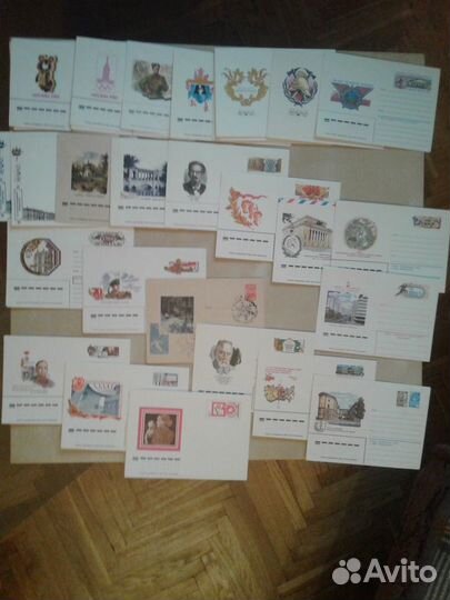 Конверты и открытки 60-80 годов