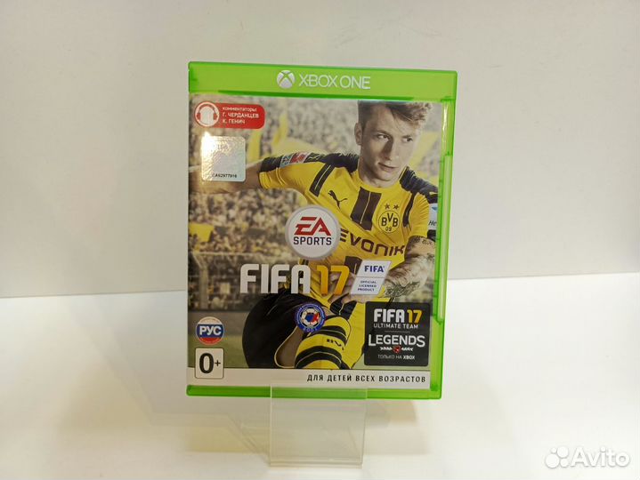 Игровые диски. Xbox One Fifa 17