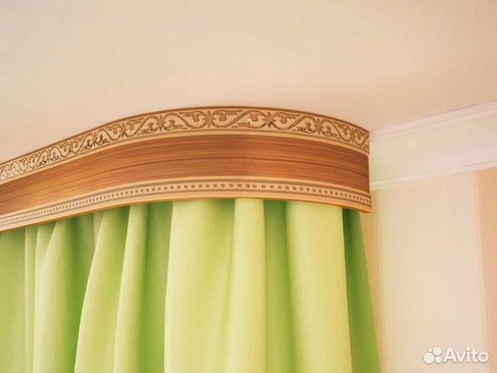 Карнизы металлические и пластиковые