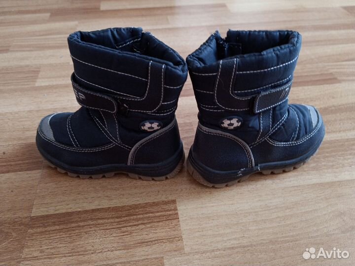 Дутики демисезон на мальчика, 25 размер