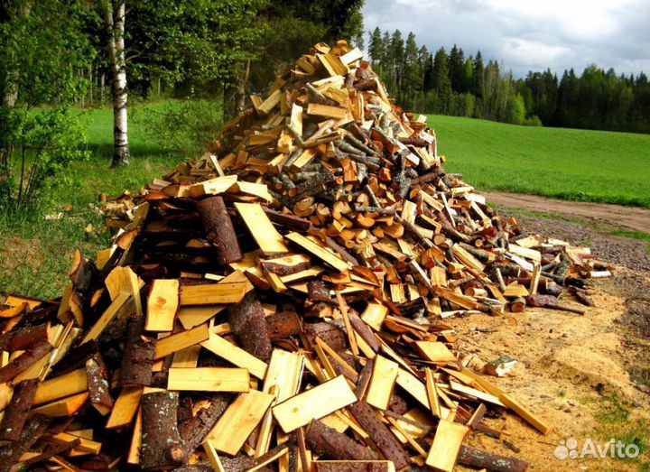 Дрова подсушенные