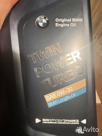 Моторное масло BMW 0w 30 longlife 04