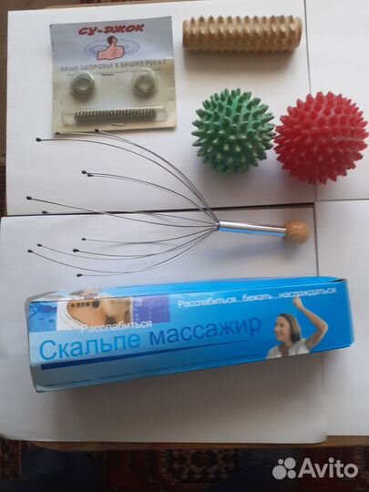 Магнитный массажёр с нагревом и механические