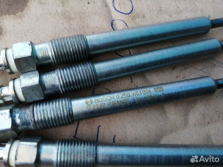 Свеча накала Bosch 0250603006 BMW