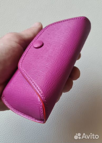 Очечник из натуральной кожи женский